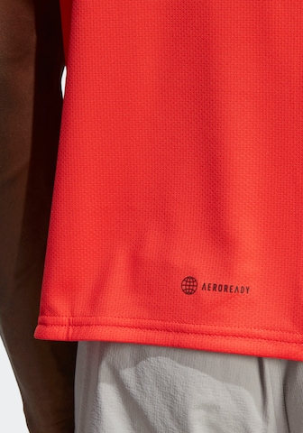 ADIDAS SPORTSWEAR Funkcionalna majica 'Designed For Movement' | oranžna barva