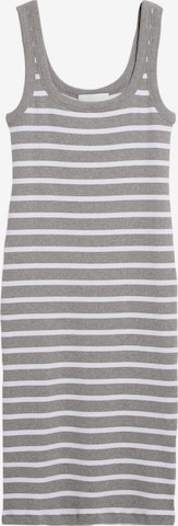 ARMEDANGELS Kleid RIB STRIPE in Grau: Vorderseite