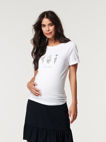 Esprit Maternity Majica | bela barva: sprednja stran