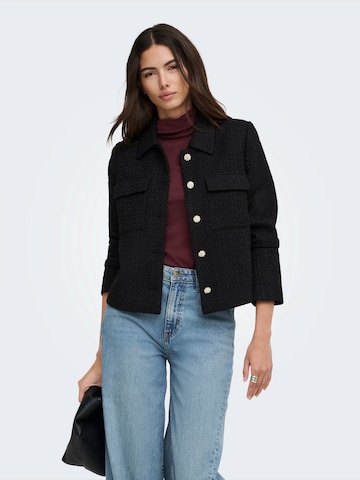 Veste mi-saison 'ONLPLISE' ONLY en noir : devant