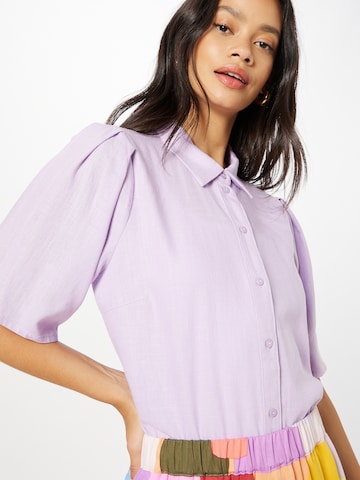 Moves Bluse in Lila