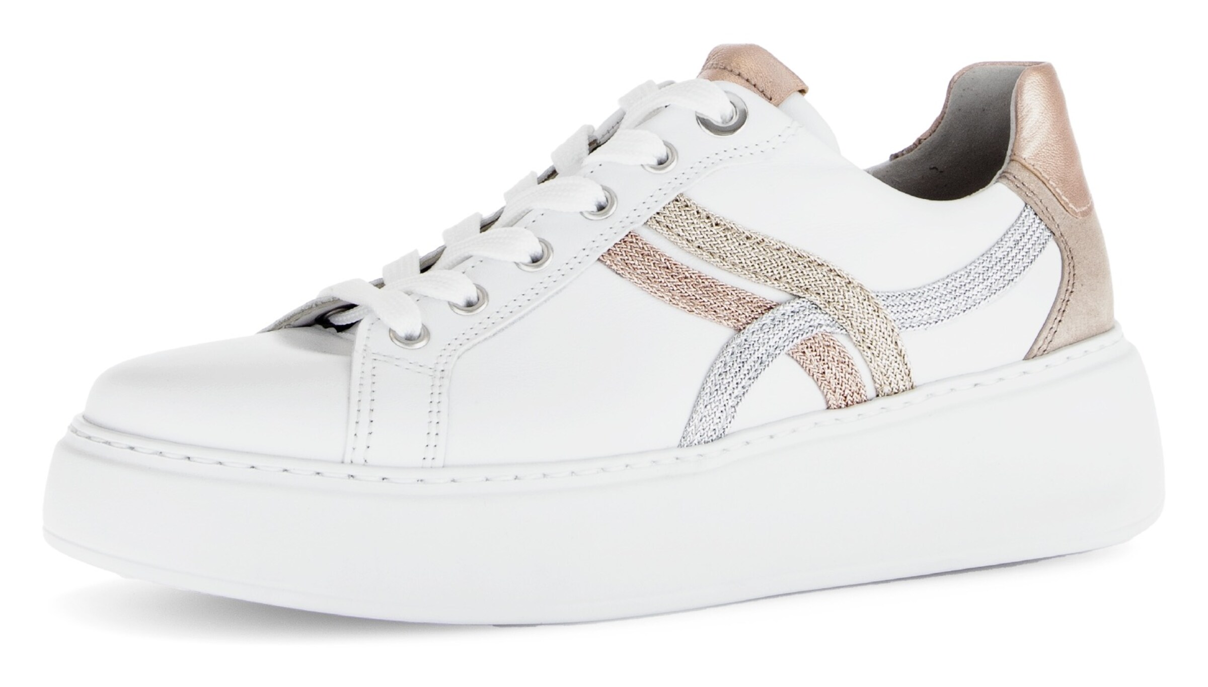 GABOR Sneaker low in Weiß: Vorderseite