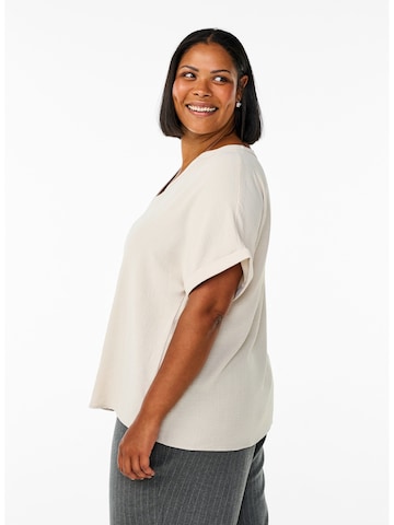 Zizzi Blúz 'Vnilla' - bézs