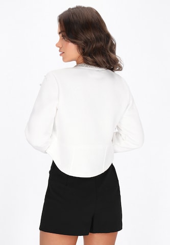 faina - Sudadera en blanco