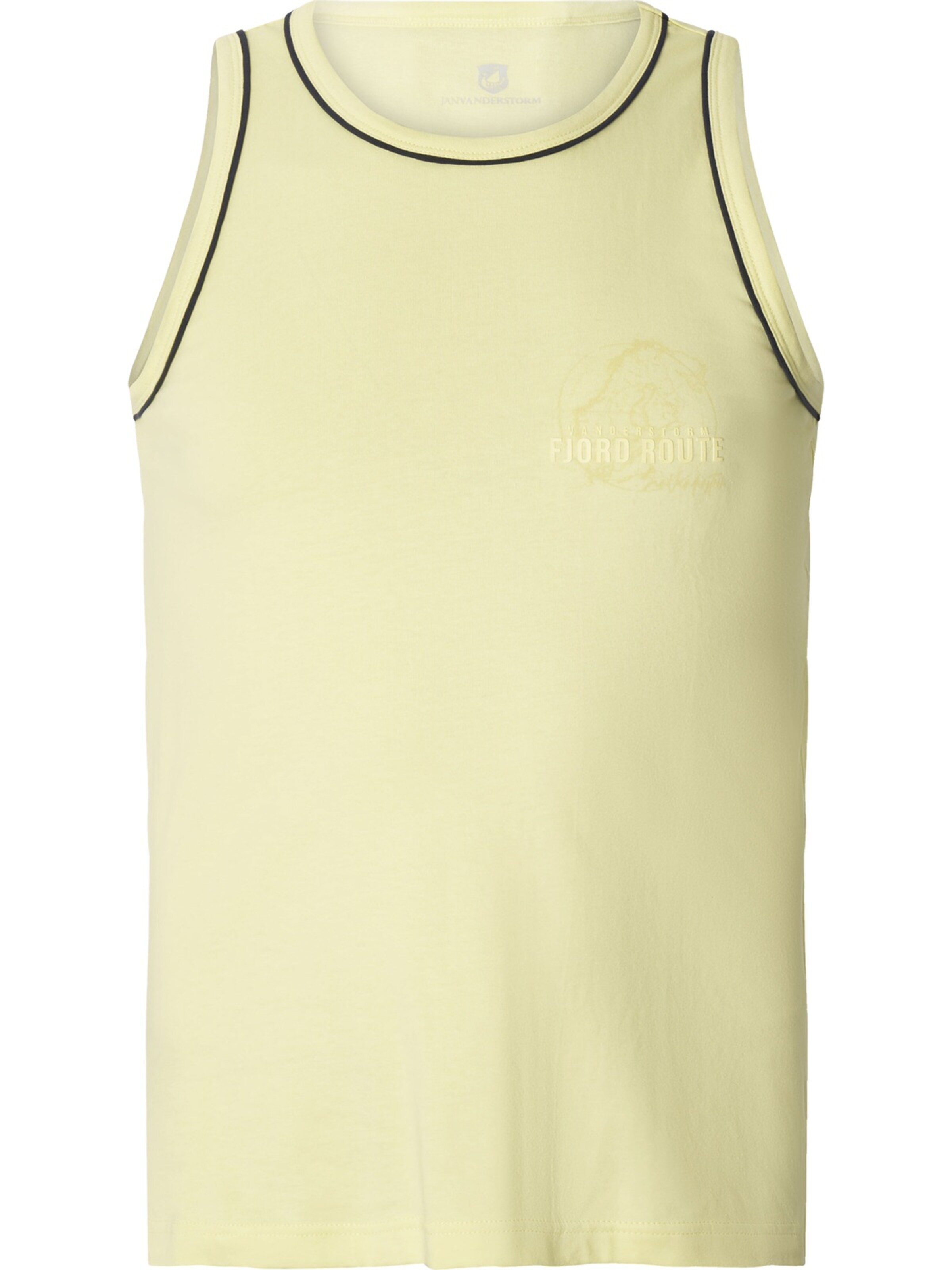 Jan Vanderstorm Tanktop 'Hegon' in Gelb: Vorderseite