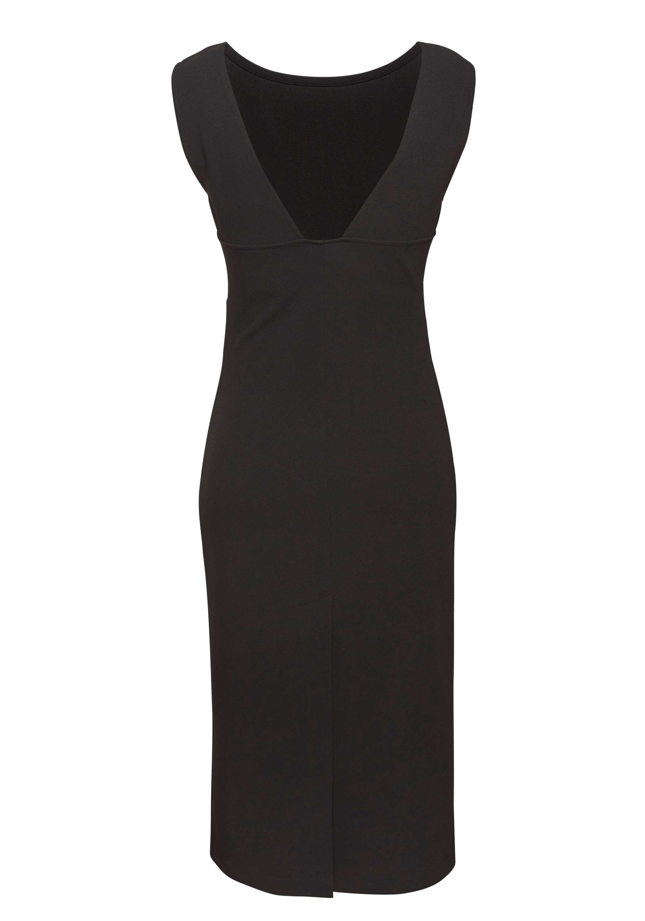 LASCANA Festkjole i sort: forside