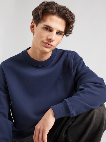 Sweat-shirt Abercrombie & Fitch en bleu