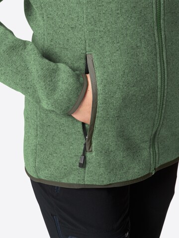 VAUDE Athletic fleece jacket 'Rienza' in Green