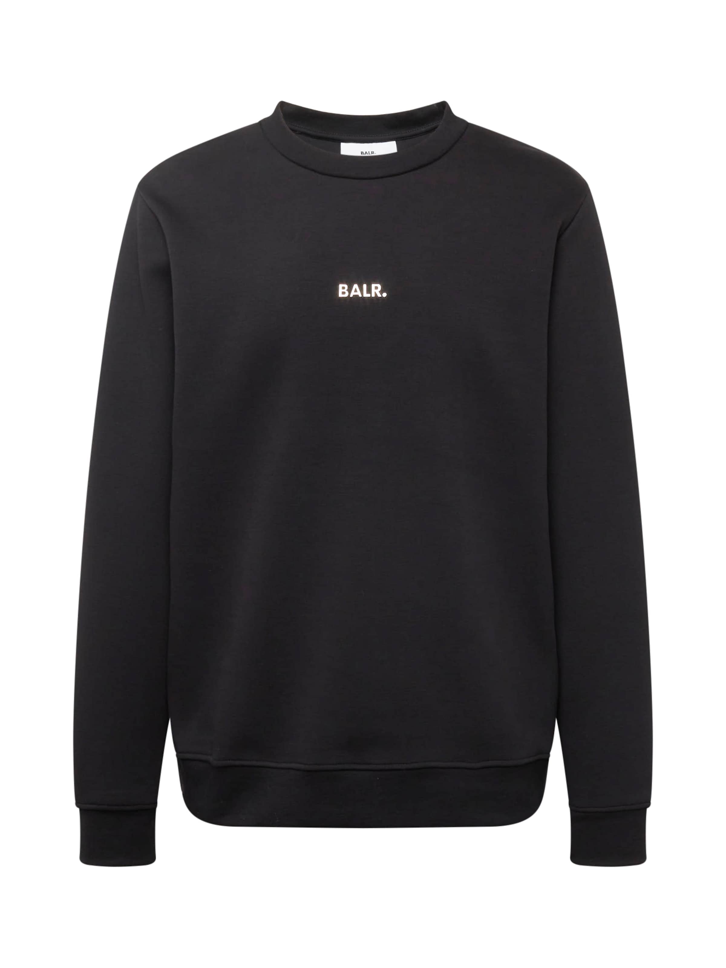 Sweat-shirt 'Q-Series' BALR. en noir : devant