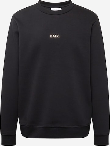 Sweat-shirt 'Q-Series' BALR. en noir : devant