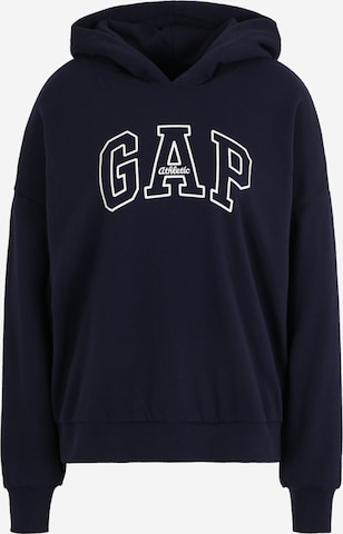 Gap Tall Sweatshirt 'EASY' in Blau: predná strana