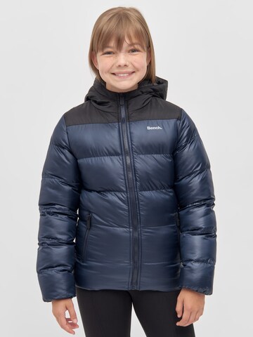 BENCH Winter Jacket in Blue: front