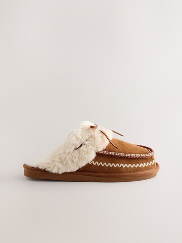 Next Тапки в Коричневый