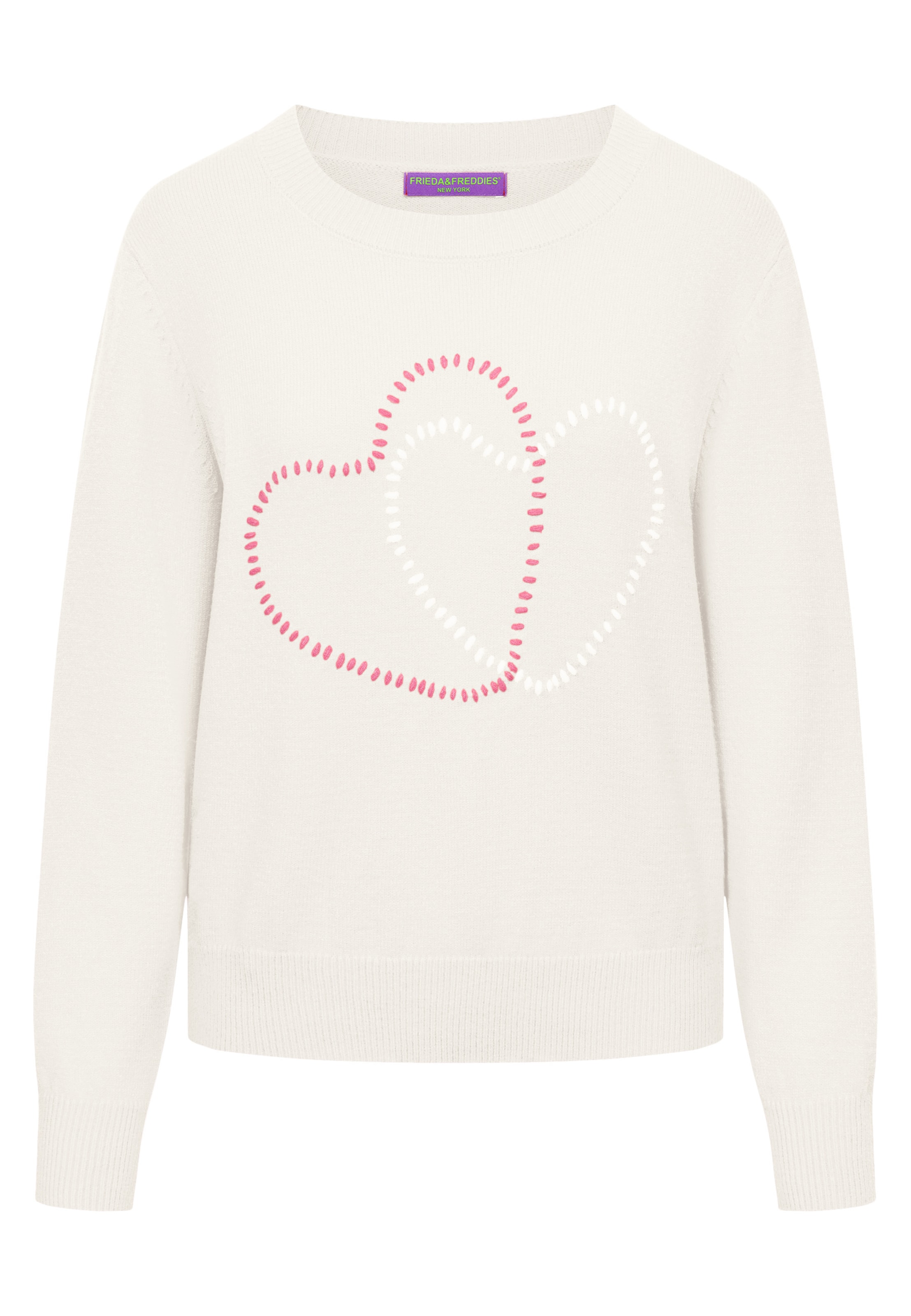 Frieda & Freddies NY Sweater in Beige: front