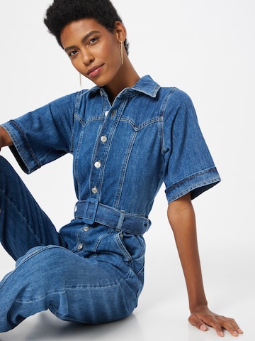 Warehouse Jumpsuit in Blau