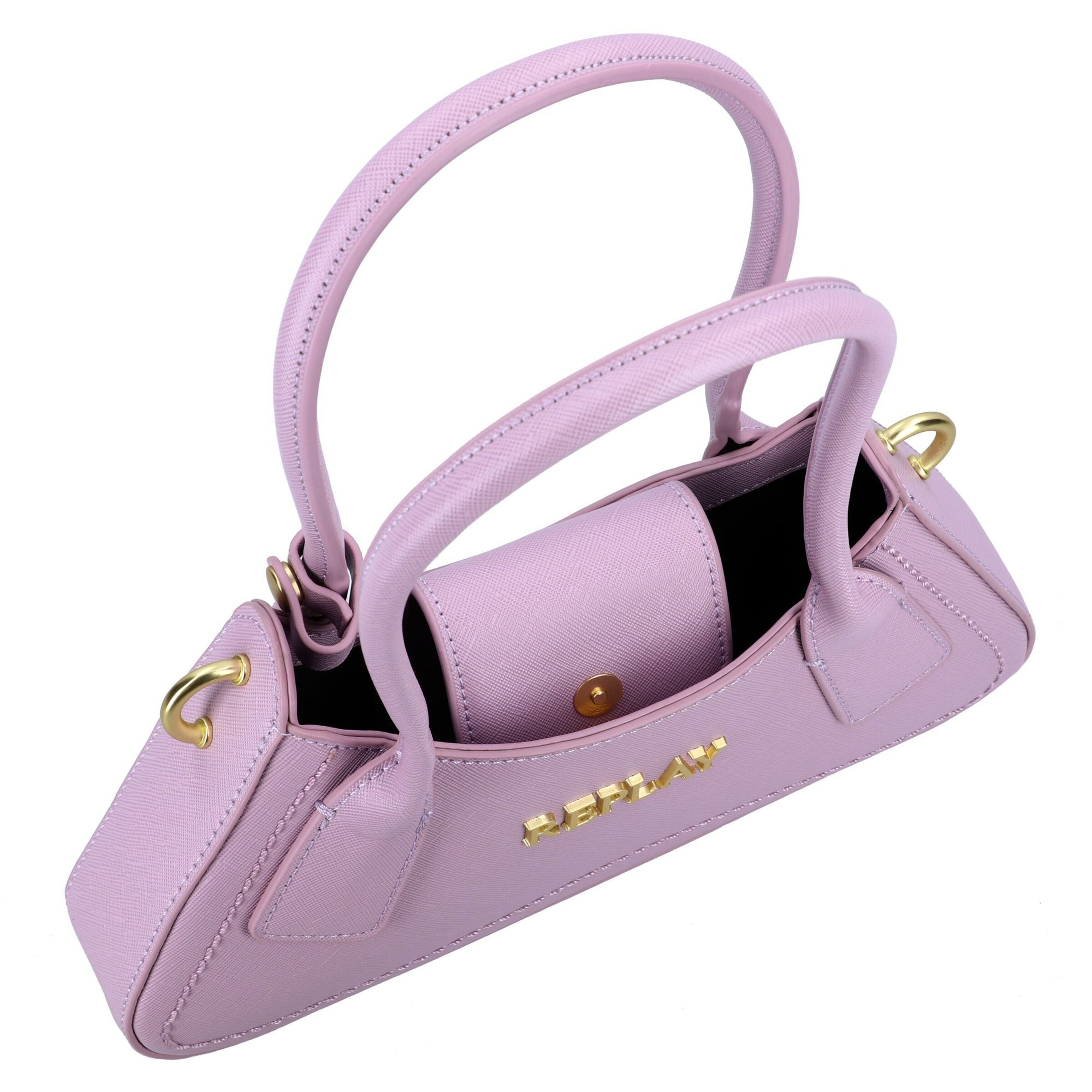 REPLAY Schultertasche in Lila