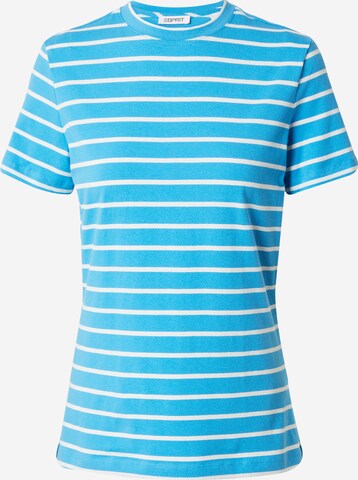 ESPRIT Shirt in Blauw: voorkant