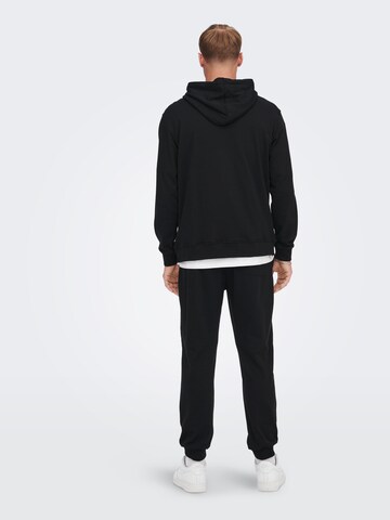 Only & Sons Sweatshirt 'Elon' in Black