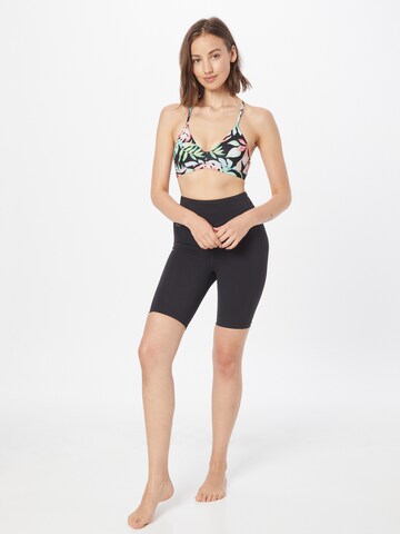 Hurley Bustier Sport bikini felső - fekete