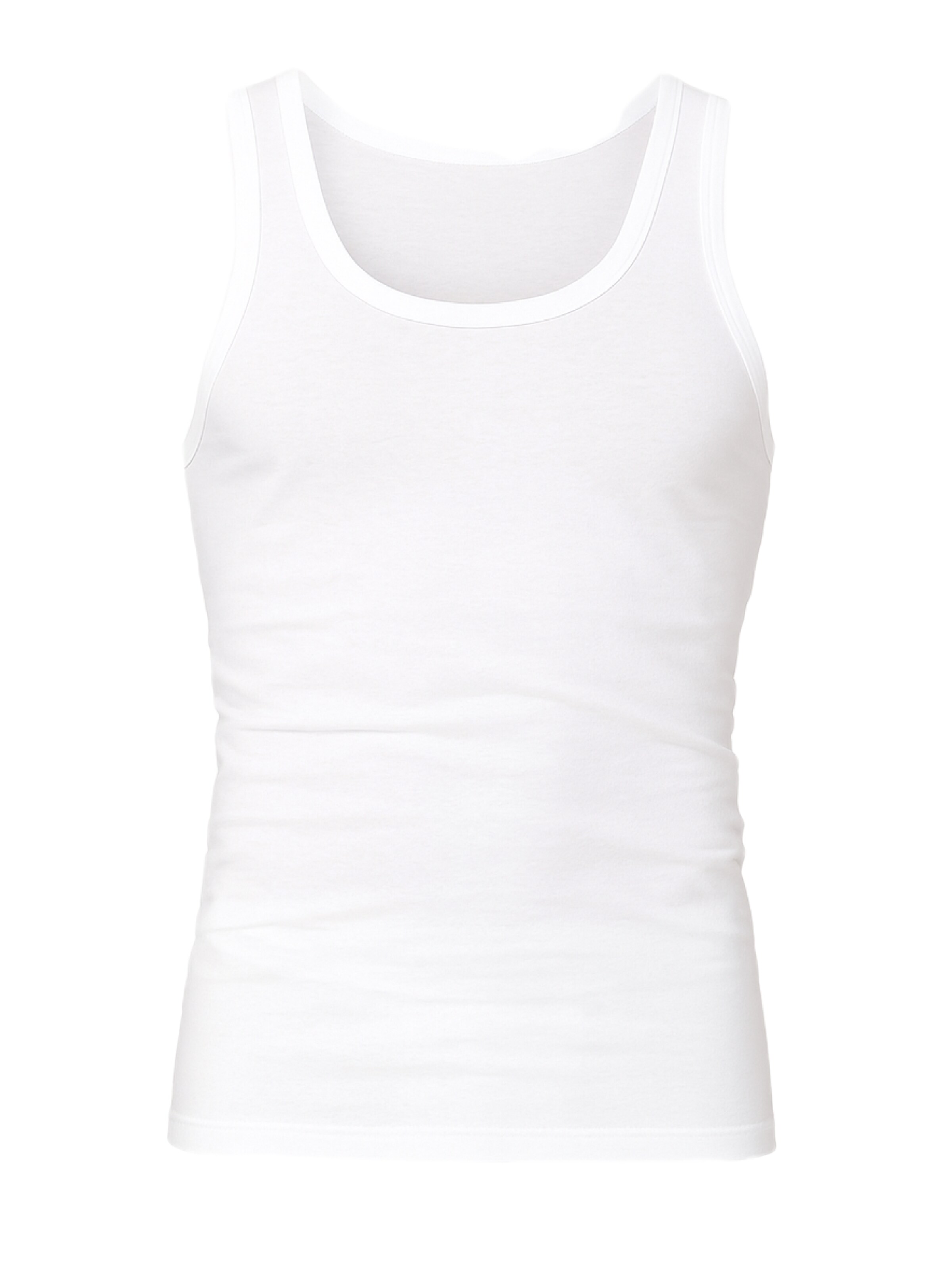 Weweus Onderhemd in Wit: voorkant