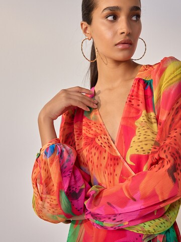 Next - Vestido em mistura de cores