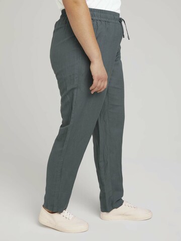 Tom Tailor Women + Loose fit Pants in Grey