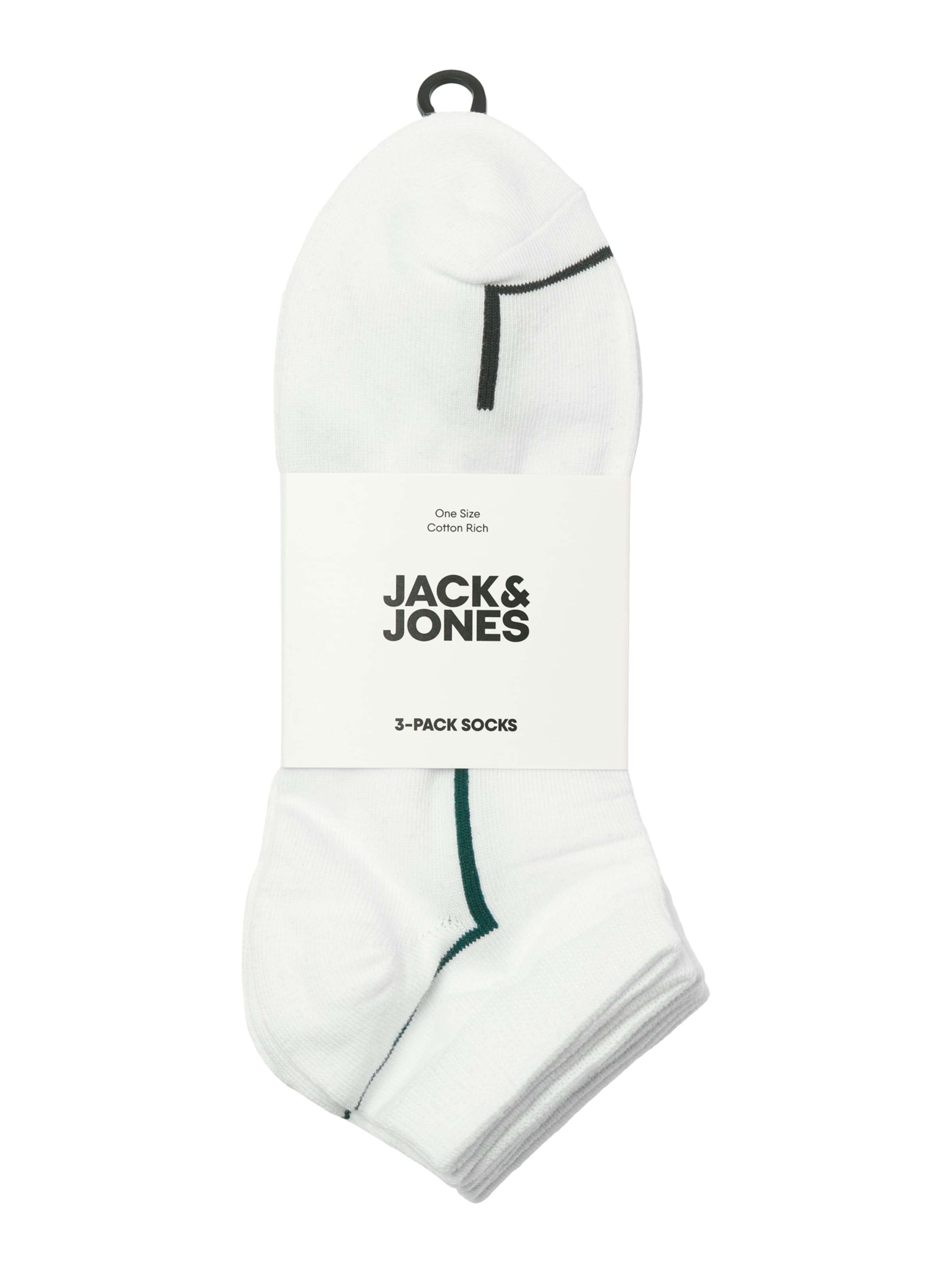 Chaussettes 'JACWALTER' JACK & JONES en blanc