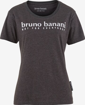 BRUNO BANANI Shirt 'Avery' in Grijs: voorkant