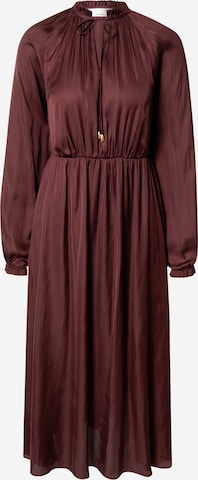 Guido Maria Kretschmer Collection Shirt Dress 'Juana' in Brown: front
