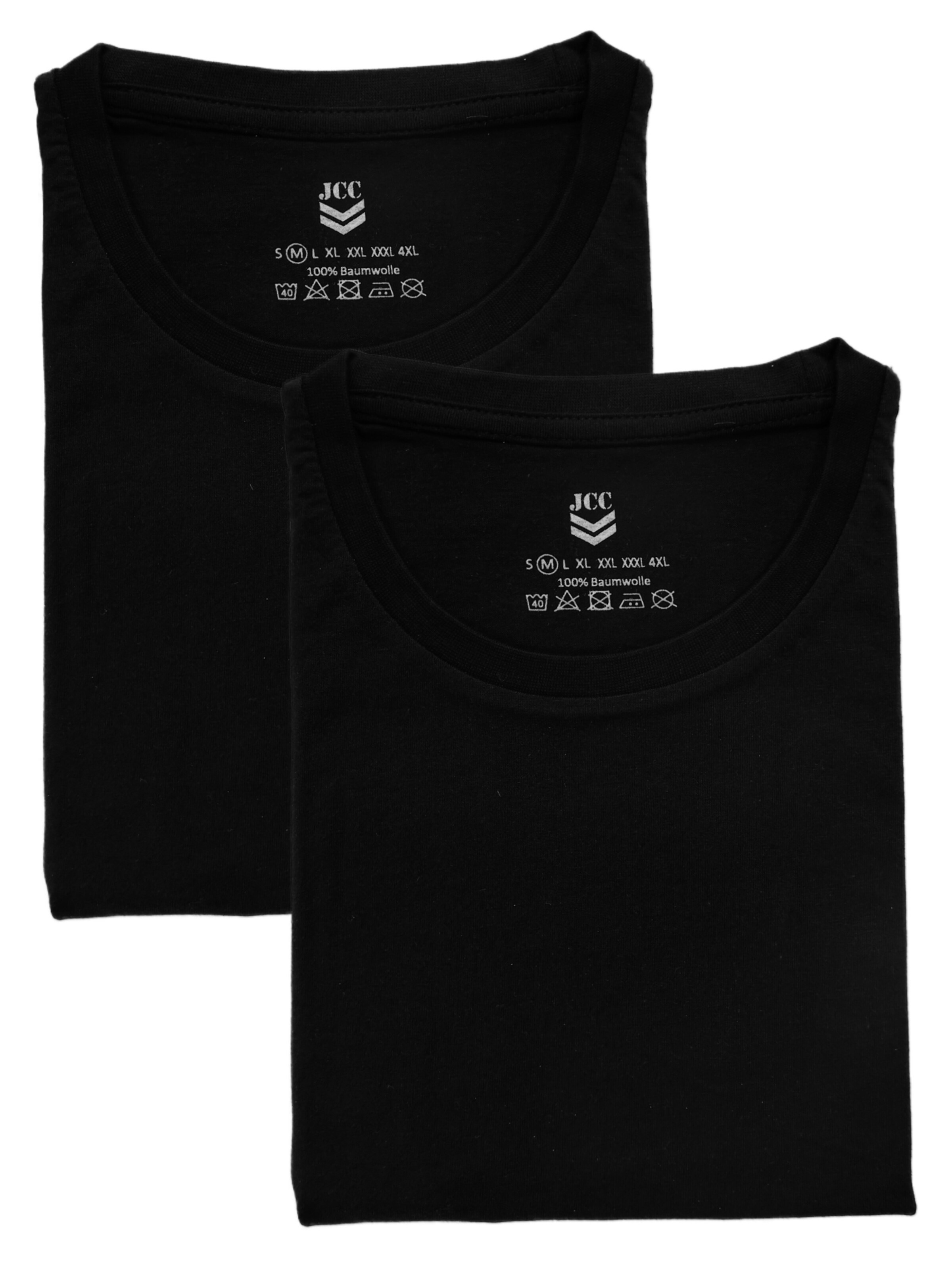 T-Shirt JCC en noir