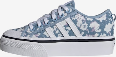 ADIDAS ORIGINALS Sneakers laag 'Nizza Platform' in de kleur Lichtblauw / Wit, Productweergave