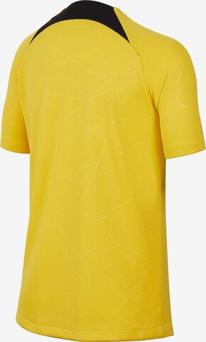 NIKE Performance Shirt 'Paris St.-Germain Pre-Match 4th' in Yellow