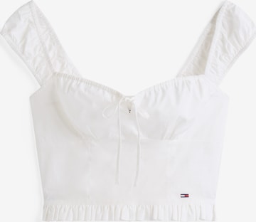 Tommy JeansBluza - bijela boja: prednji dio