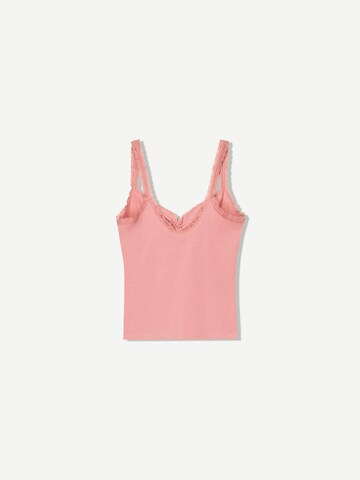 Haut Bershka en rose