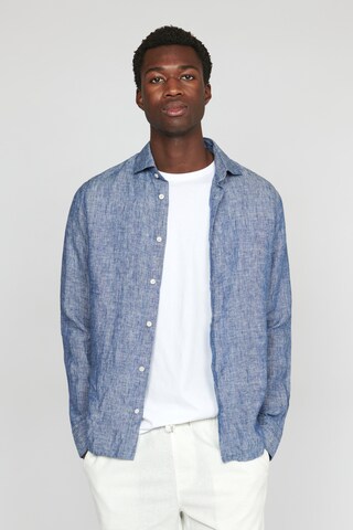 Matinique Regular fit Overhemd 'Marc' in Blauw: voorkant
