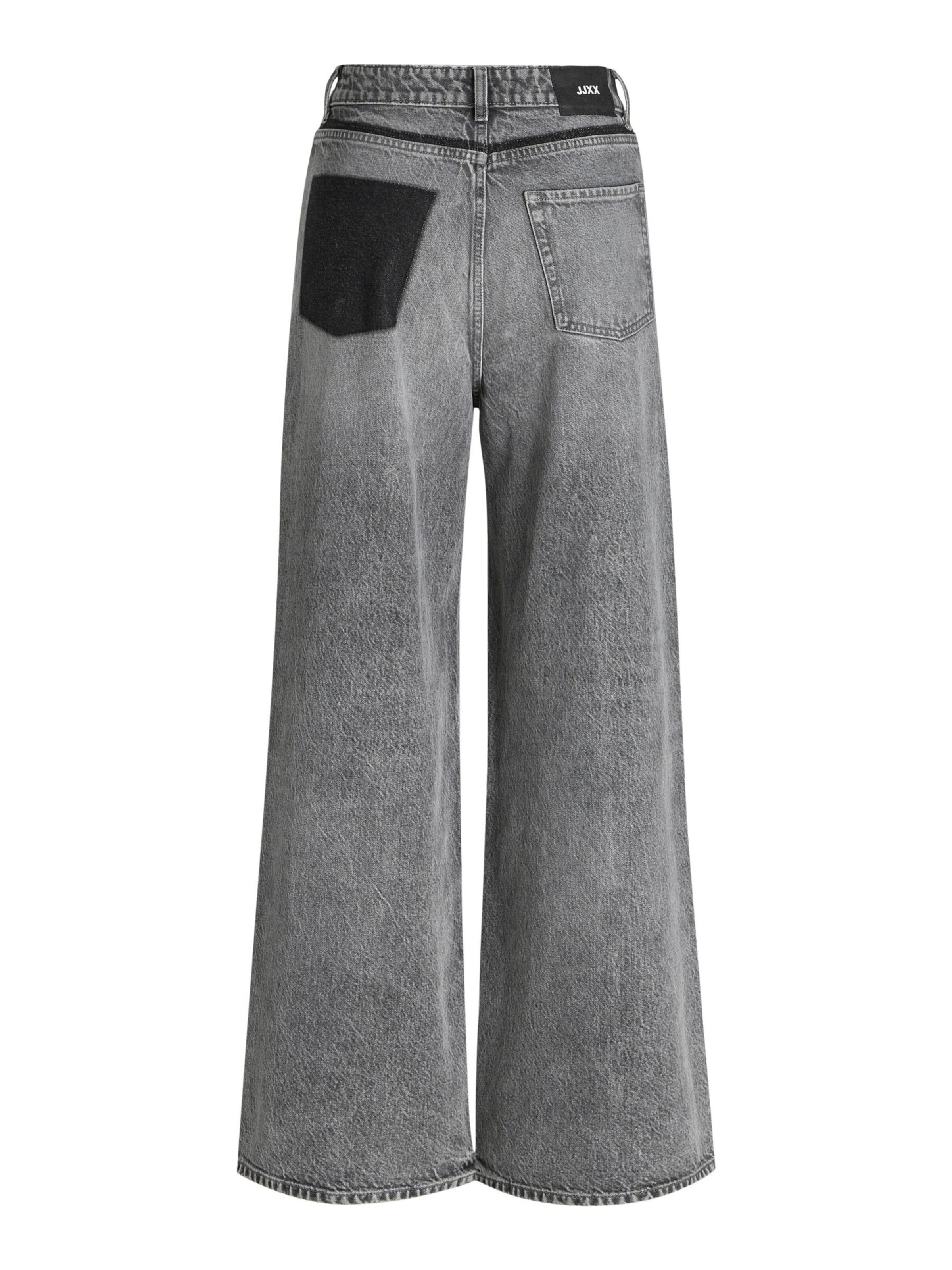 JJXX Wide leg Jeans 'TOKYO FIONA' in Grijs