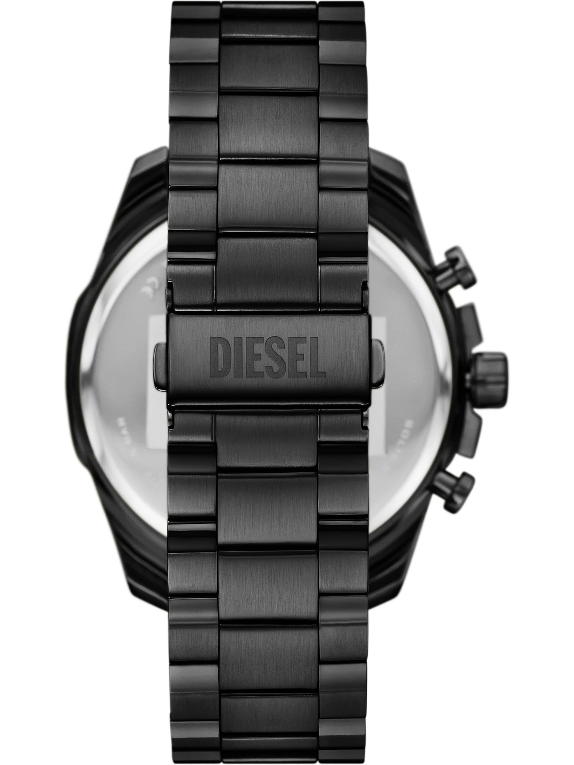 Montre à affichage analogique 'MEGA CHIEF' DIESEL en noir
