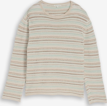 TOM TAILOR Pullover in Beige: Vorderseite