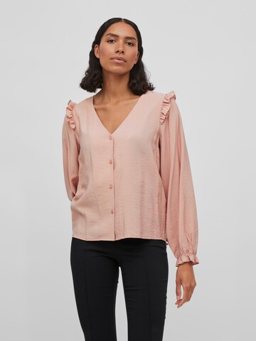 Camicia da donna 'Killy' di VILA in rosa: frontale