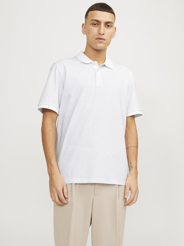 JACK & JONES - Camisa 'Luis' em branco: frente