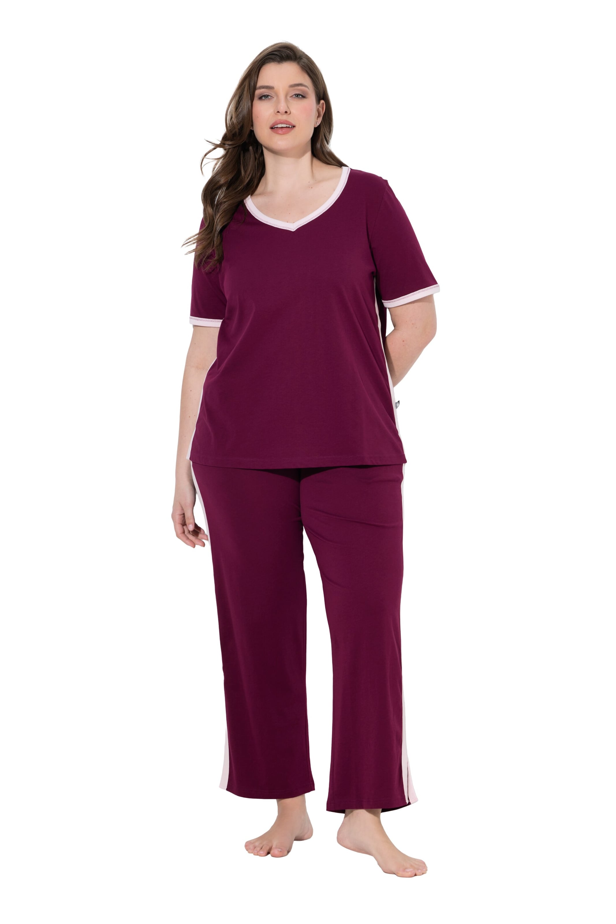 Ulla Popken Pajama in Mixed colours: front