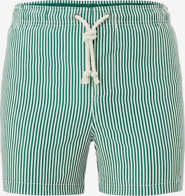 Gassa d'Amante Zwemshorts 'Tropea' in Groen: voorkant