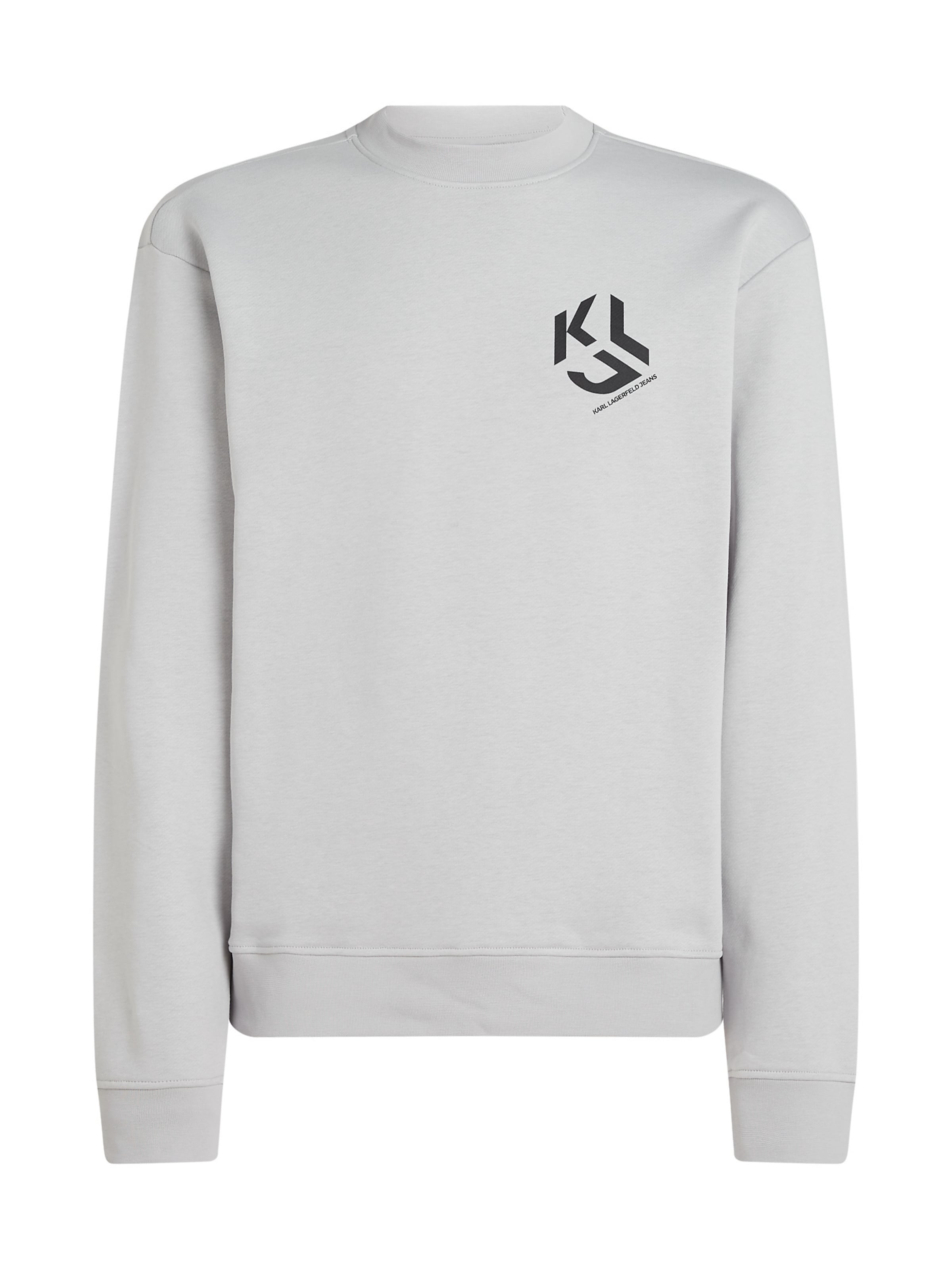 KARL LAGERFELD JEANS Sweatshirt i grå: framsida
