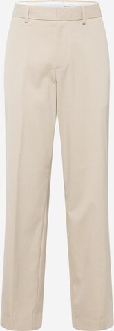 TOPMAN Zvonové kalhoty Kalhoty – šedá: přední strana