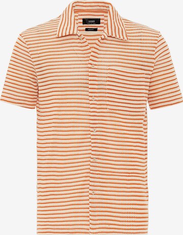 T-Shirt Antioch en orange : devant