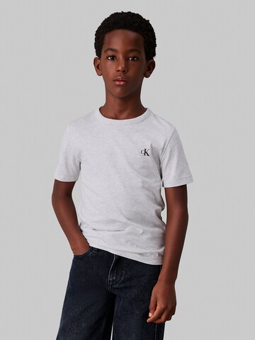 Calvin Klein Jeans Shirt in Grijs: voorkant