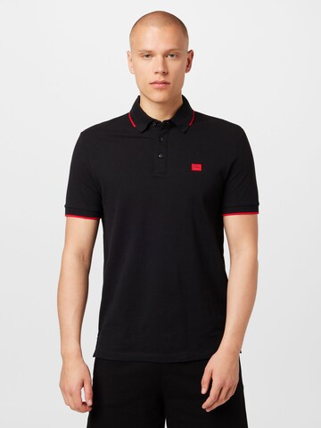 HUGO Shirt 'Deresino' in Black: front