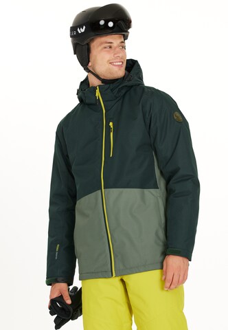 Veste de sport 'Kanto' Whistler en vert : devant