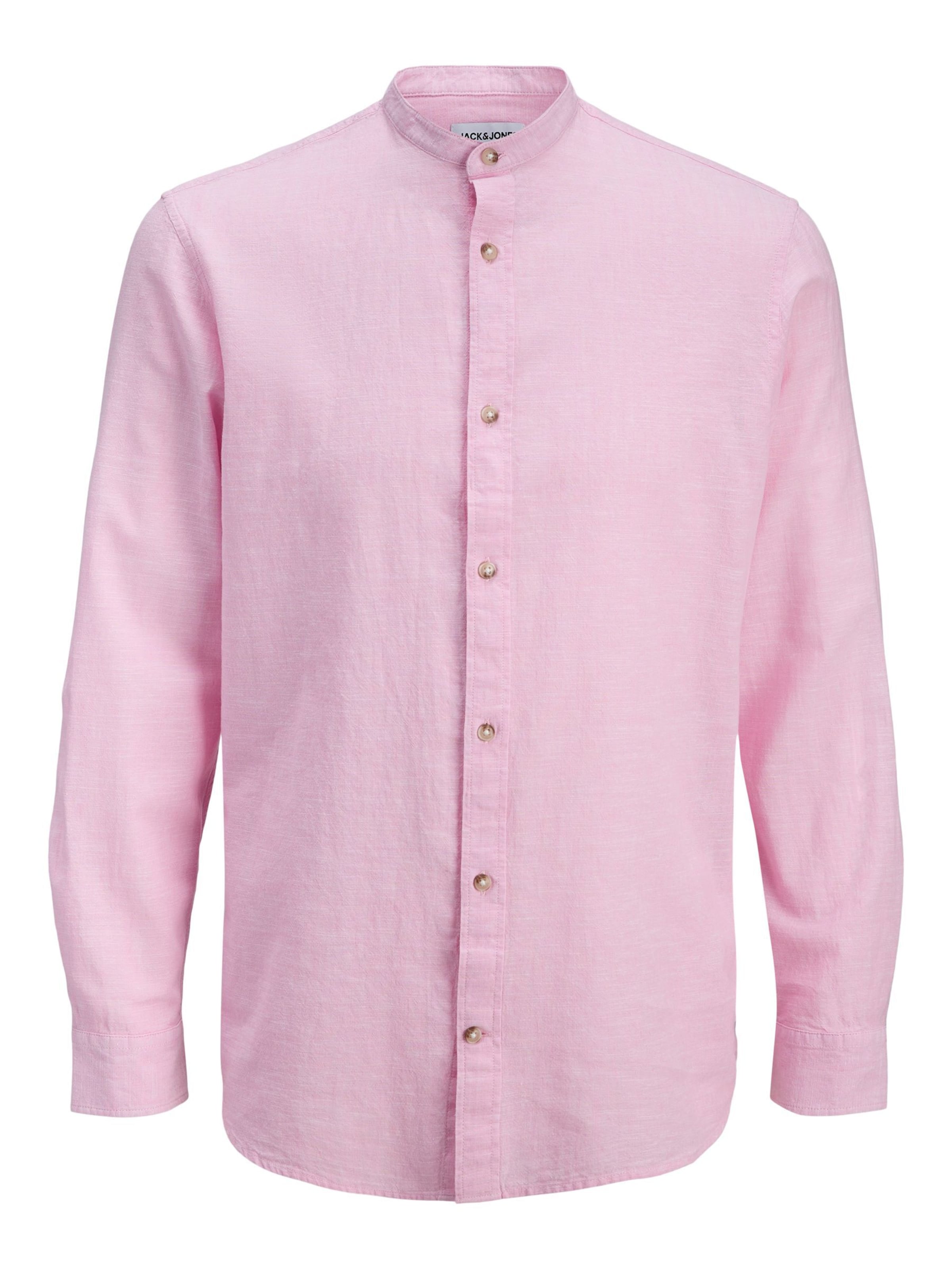 JACK & JONES Overhemd 'JJESummer' in de kleur Pink, Productweergave