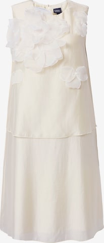 Ulla Popken Kleid in Weiß: Vorderseite